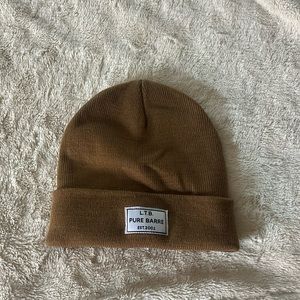 Pure Barre beanie hat